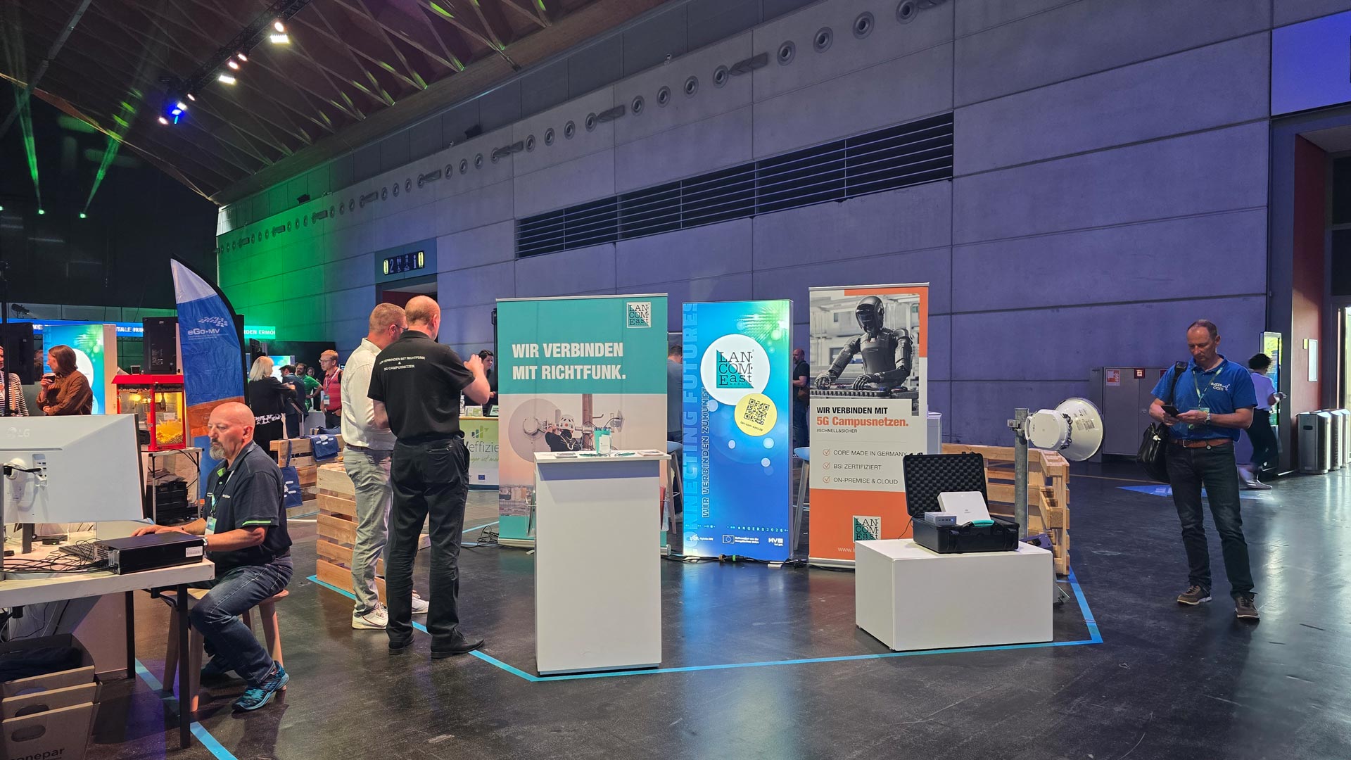 LAN-COM-East auf der NORD in Rostock