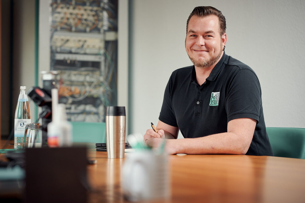 Christian, vom Azubi als IT Systemelektroniker zum Teamleiter